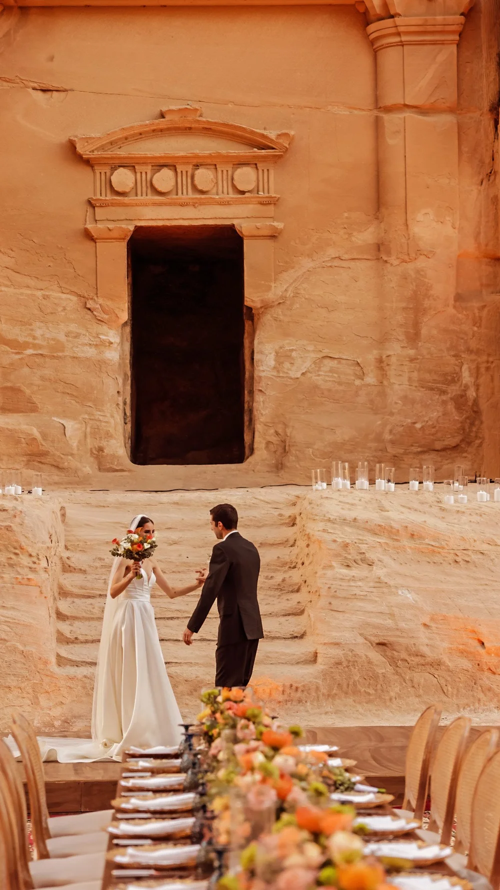 Luxury destination wedding in Jordan