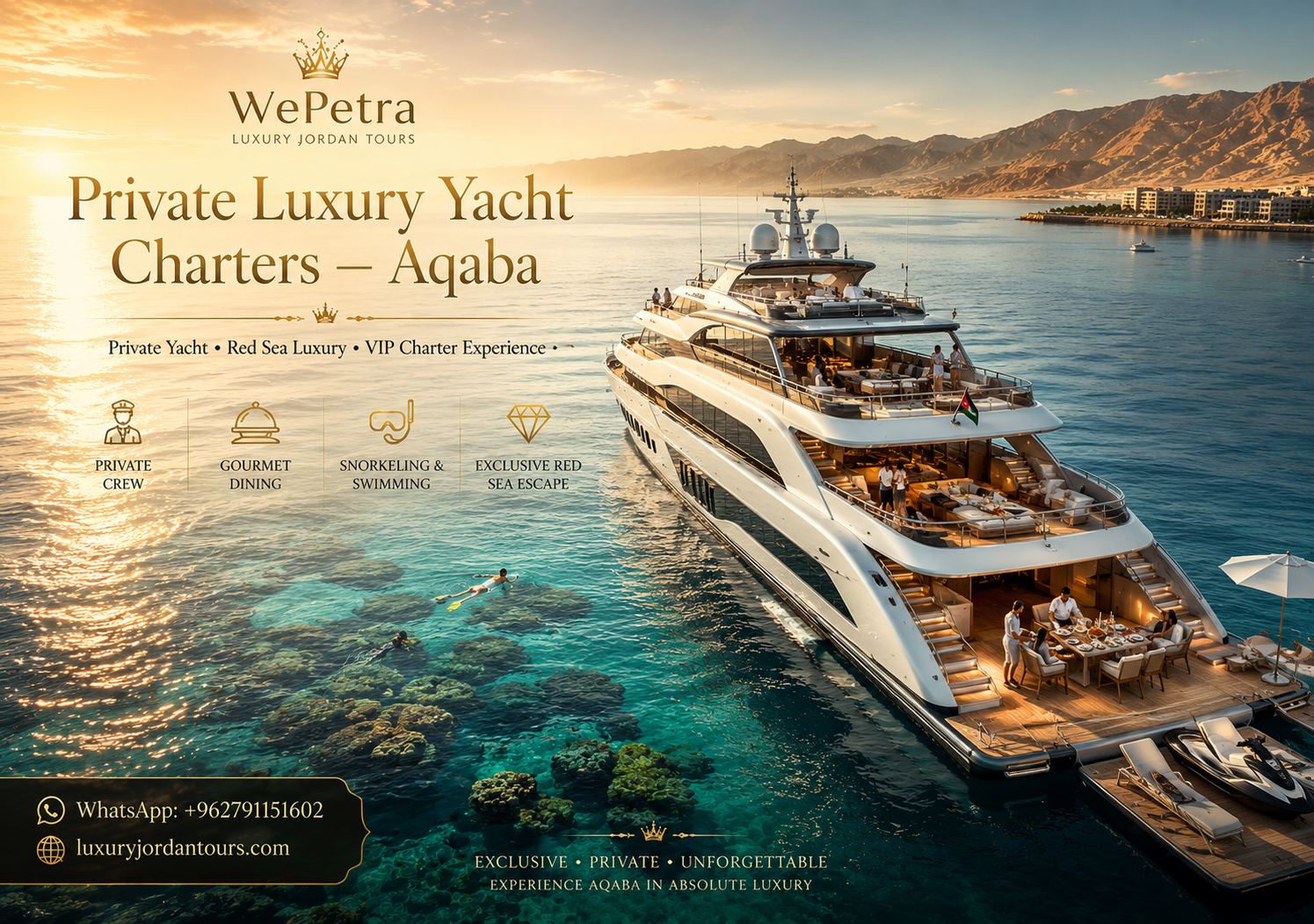 Aqaba Jordan luxury event destination